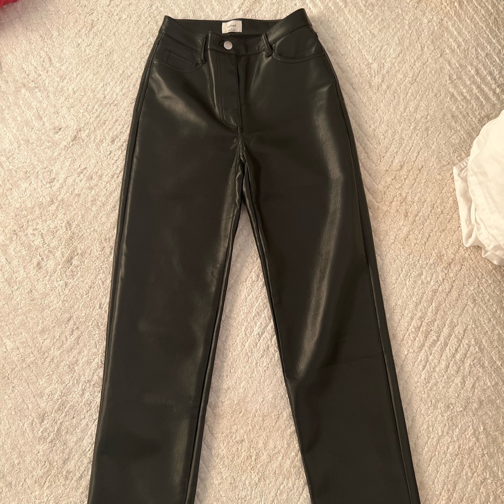 Aritzia Melina leather pants
